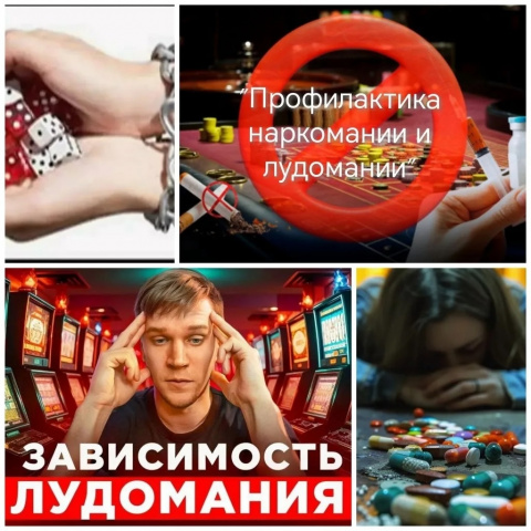 Профилактика наркомании и лудомании